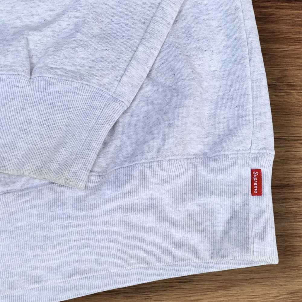 Supreme FW18 Supreme Flowers Grey Hoodie Embroide… - image 9