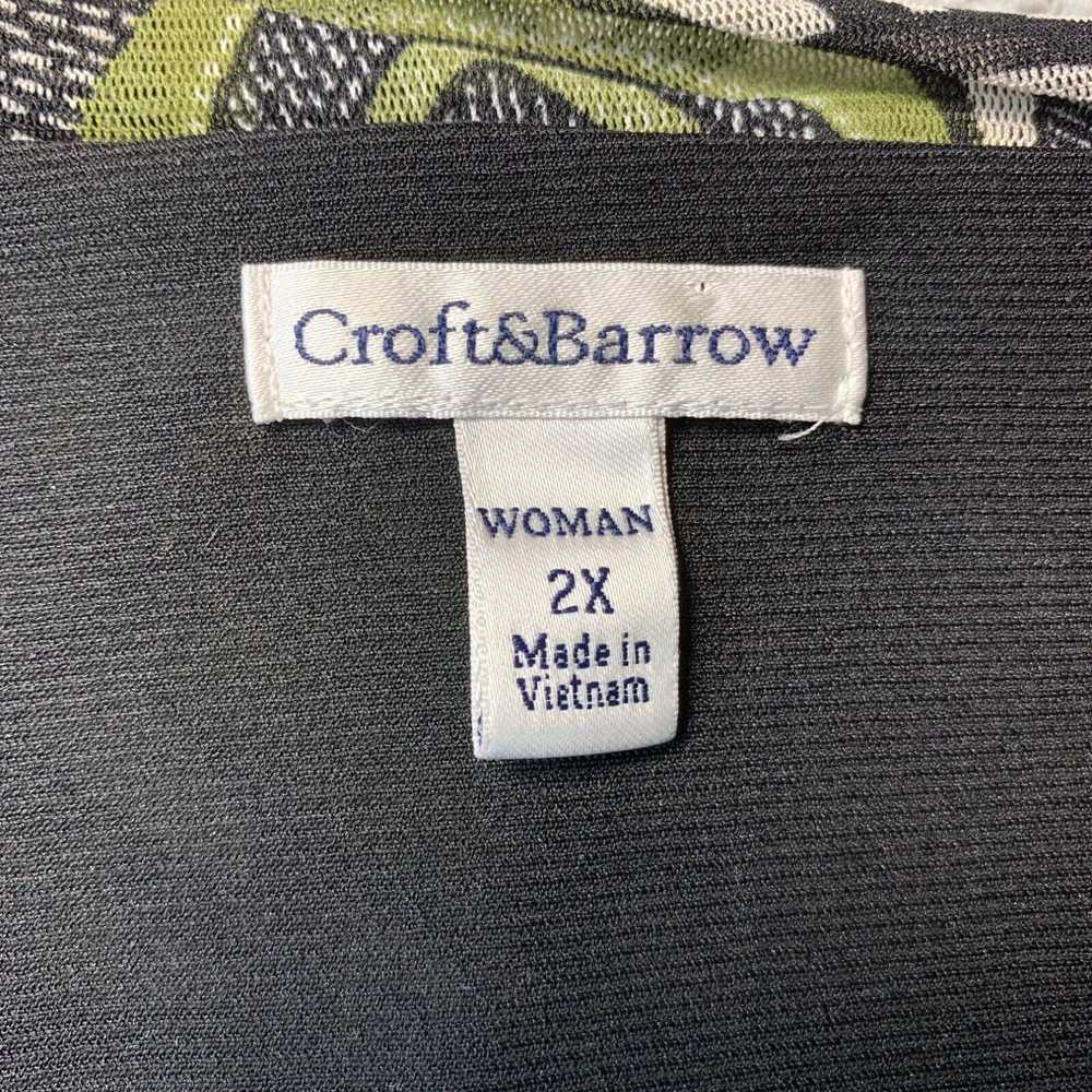 Croft & Barrow CROFT AND BARROW Blouse Womens 2X … - image 3
