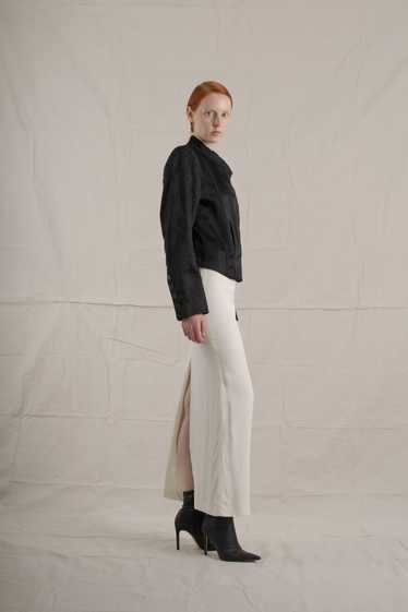 1980's Gianfranco Ferre Ivory Long Skirt