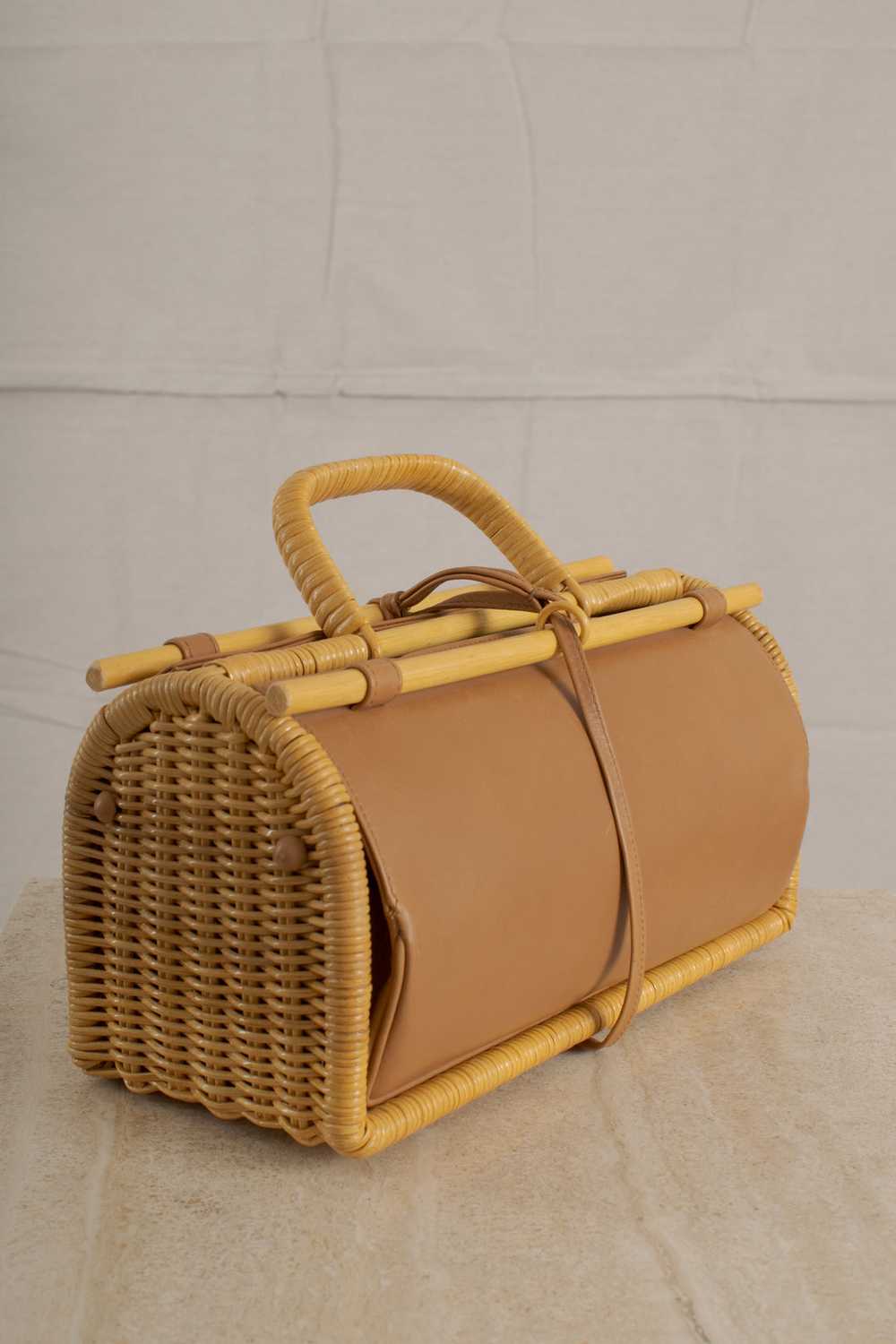 Vintage Roberta di Camerino Wicker Bag - image 4