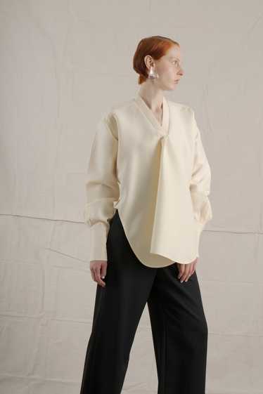 Y2K Celine Cream Blouse