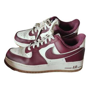 Nike Air Force 1 vegan leather low trainers - image 1