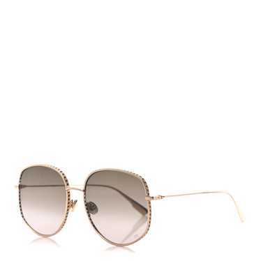 CHRISTIAN DIOR Metal Dior By Dior Sunglasses Gold - image 1