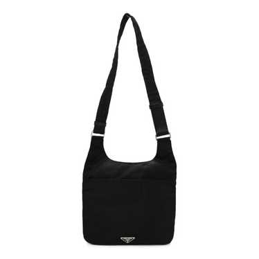 PRADA Tessuto Nylon Sport Shoulder Bag Black
