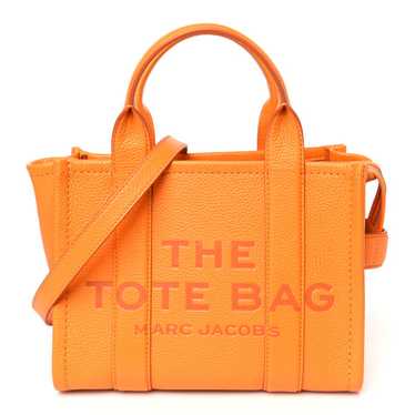 MARC JACOBS Grained Calfskin Mini The Tote Bag Ar… - image 1