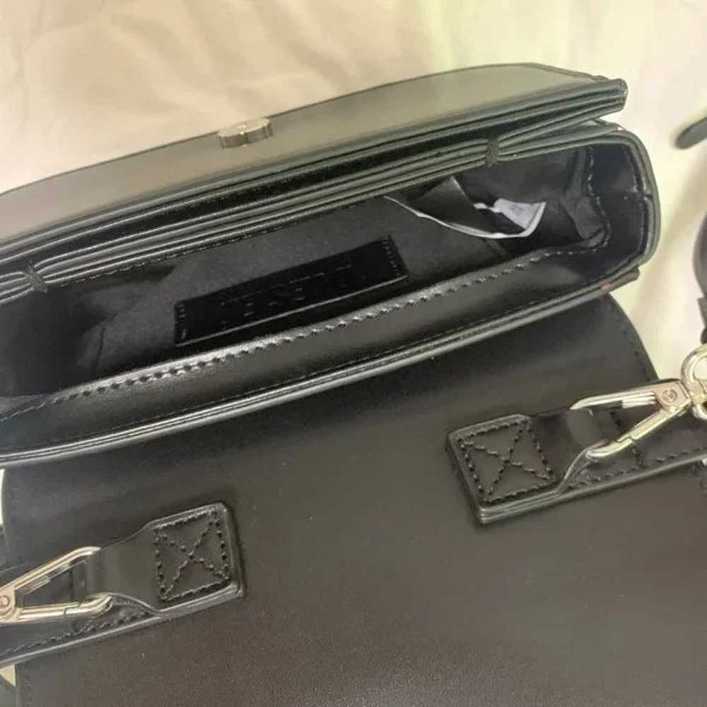 Diesel 1DR Shoulder Bag in Nappa Leather Black - image 9
