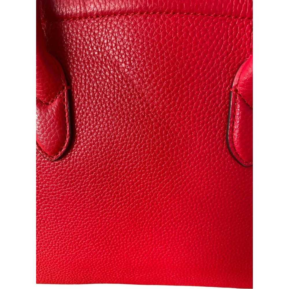 Kate Spade New York Knott Pebbled Red Leather Med… - image 4