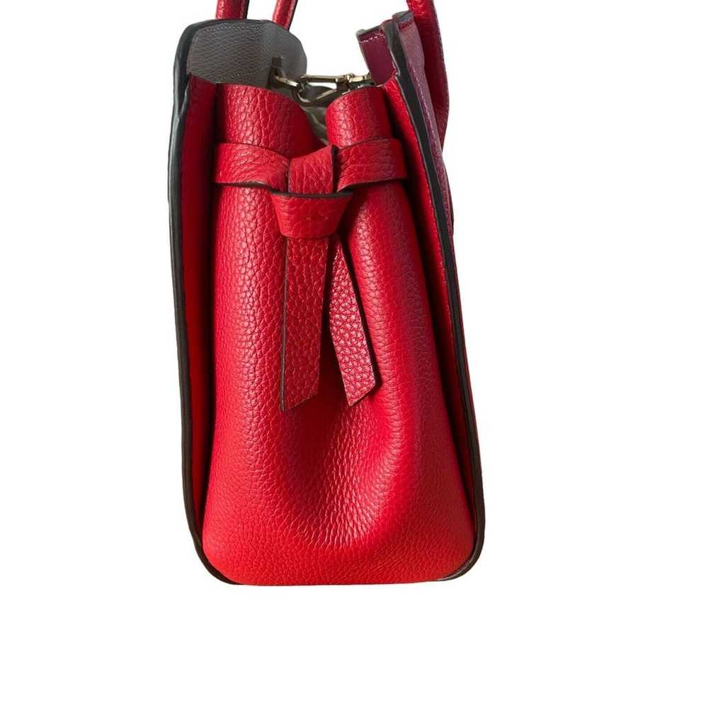 Kate Spade New York Knott Pebbled Red Leather Med… - image 6