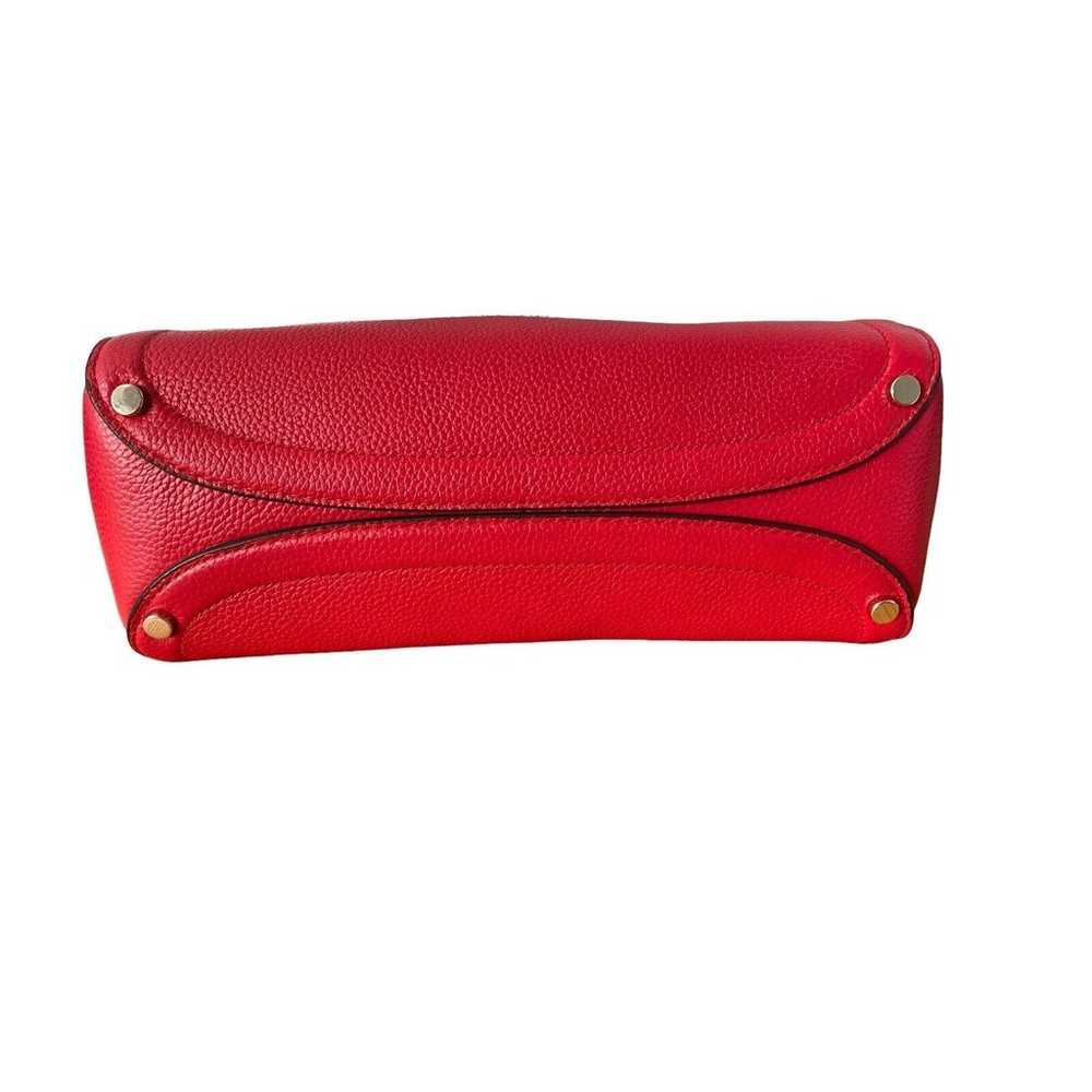 Kate Spade New York Knott Pebbled Red Leather Med… - image 7
