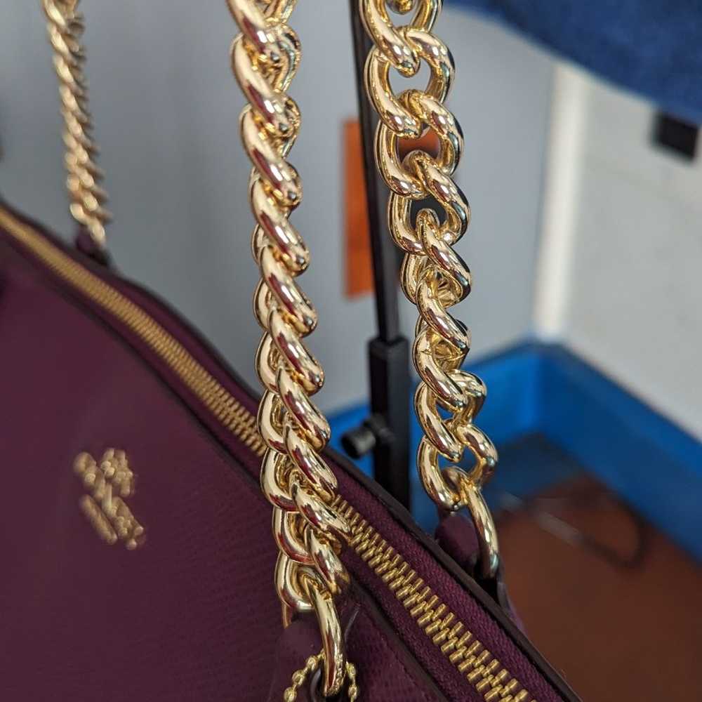 NWOT AVA TOTE IN CROSSGRAIN LEATHER (COACH F35808) - image 10