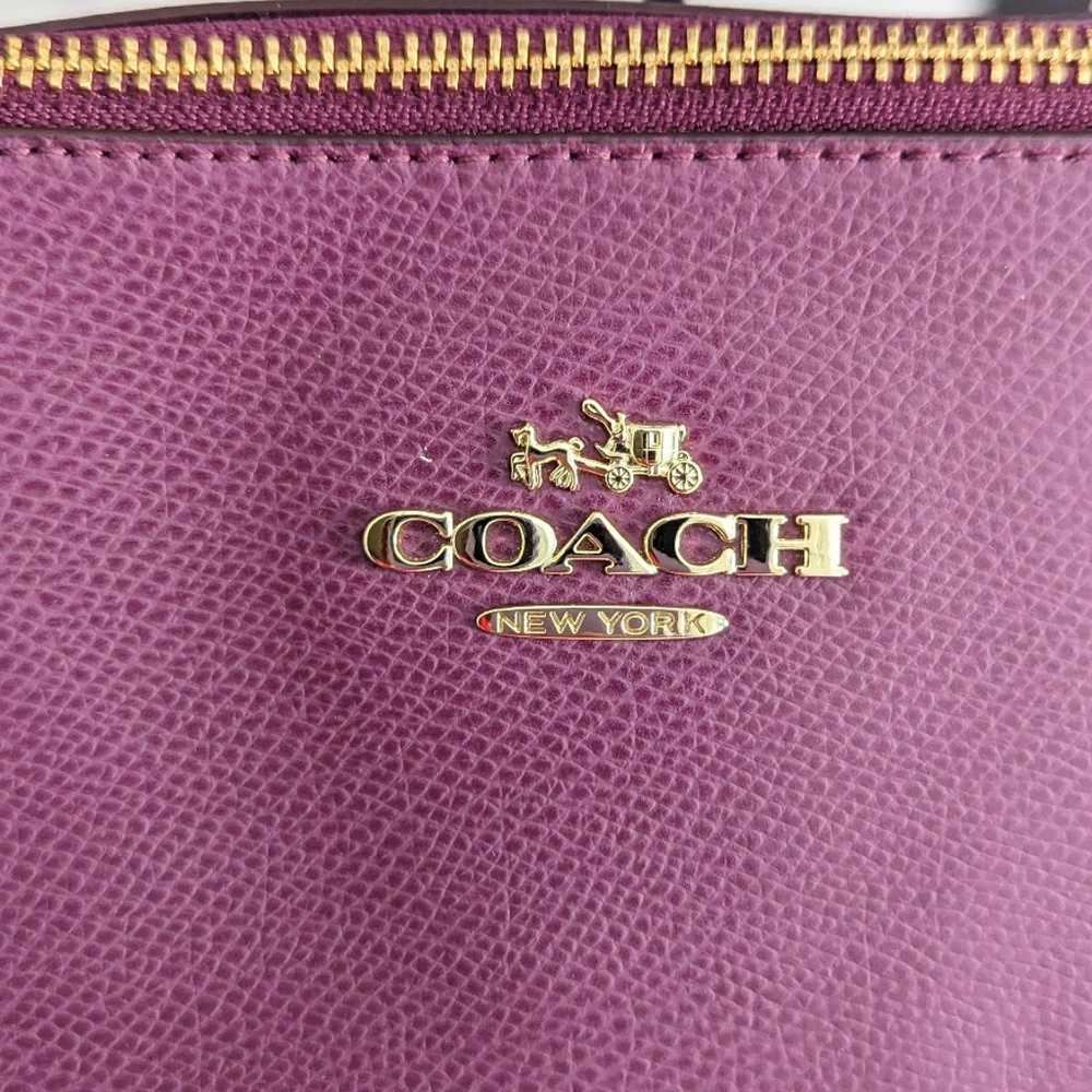 NWOT AVA TOTE IN CROSSGRAIN LEATHER (COACH F35808) - image 8