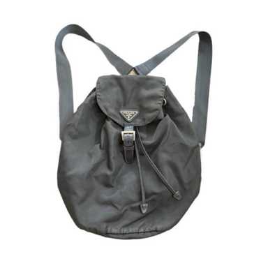 Prada nylon black backpack