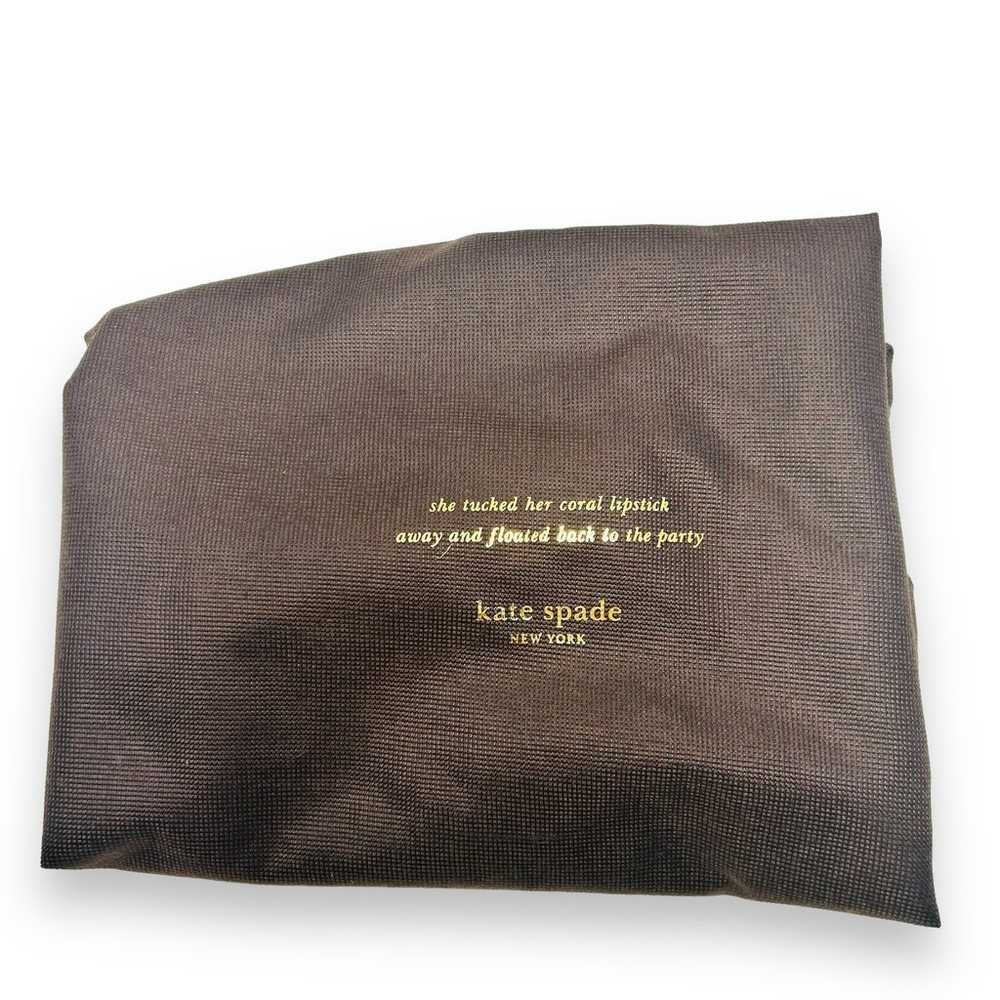 Kate Spade Pebbled Leather White Zippered Handbag… - image 12