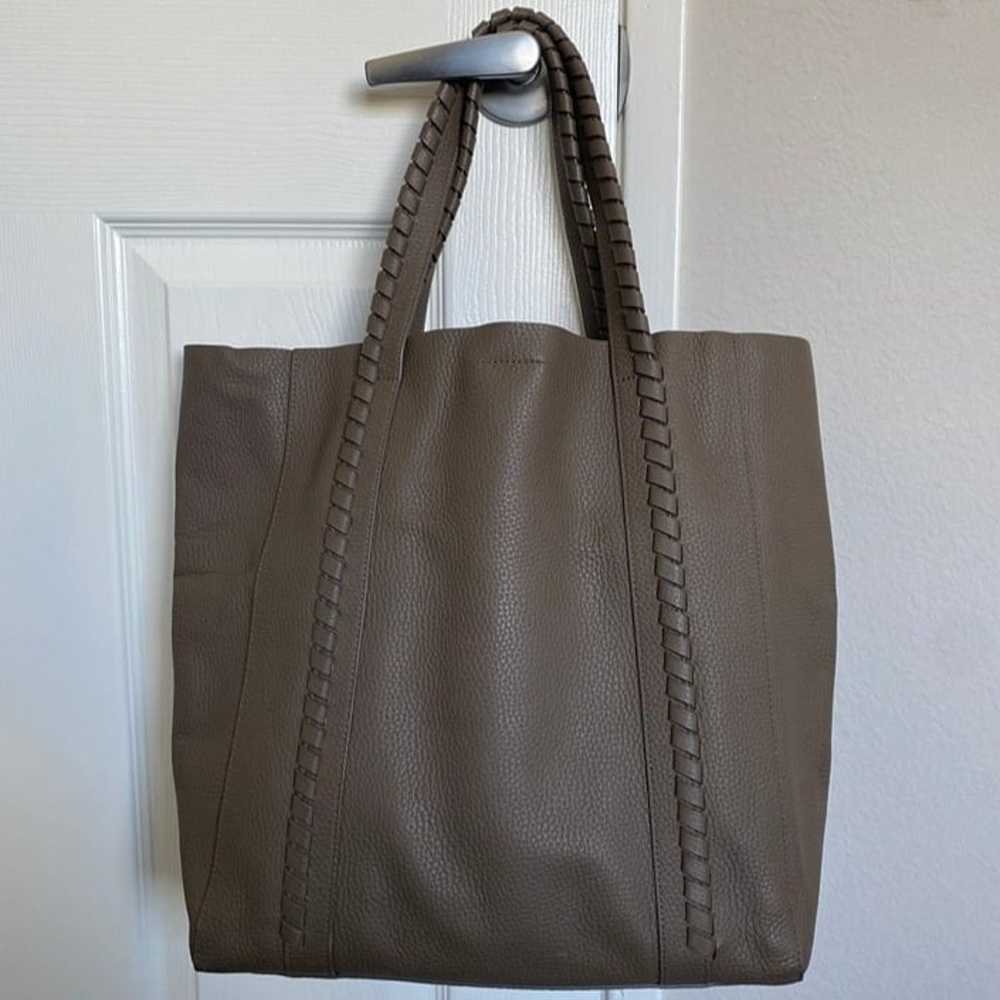 AllSaints Ray North South Tote (Taupe Grey) - image 3