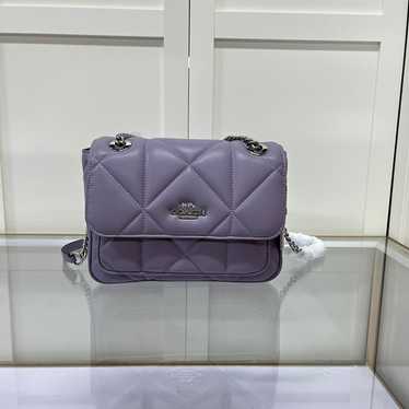 COACH Diamond Quilted KLARE 26 Crossbody Bag In P… - image 1