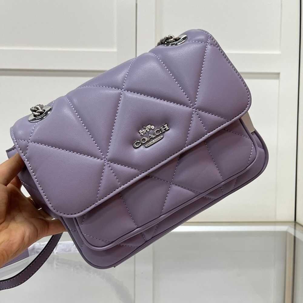 COACH Diamond Quilted KLARE 26 Crossbody Bag In P… - image 6
