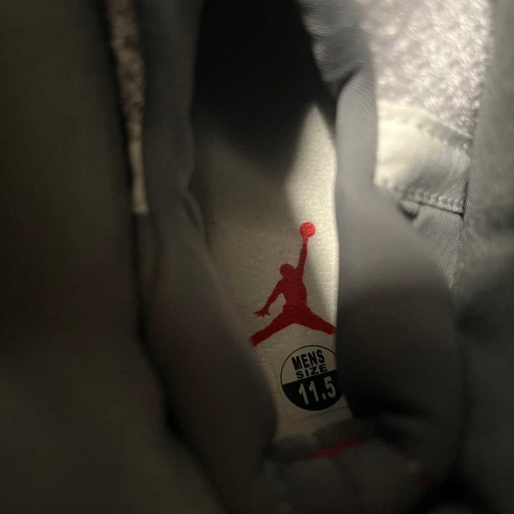 Jordan/Hi-Sneakers/US 12/Leather/WHT/Jordan 9 Ret… - image 3