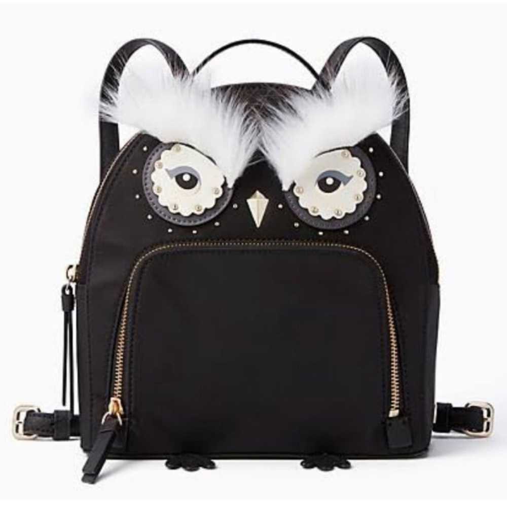 NEW WITHOUT TAGS KATE SPADE OWL TOMI BACKPACK - image 12