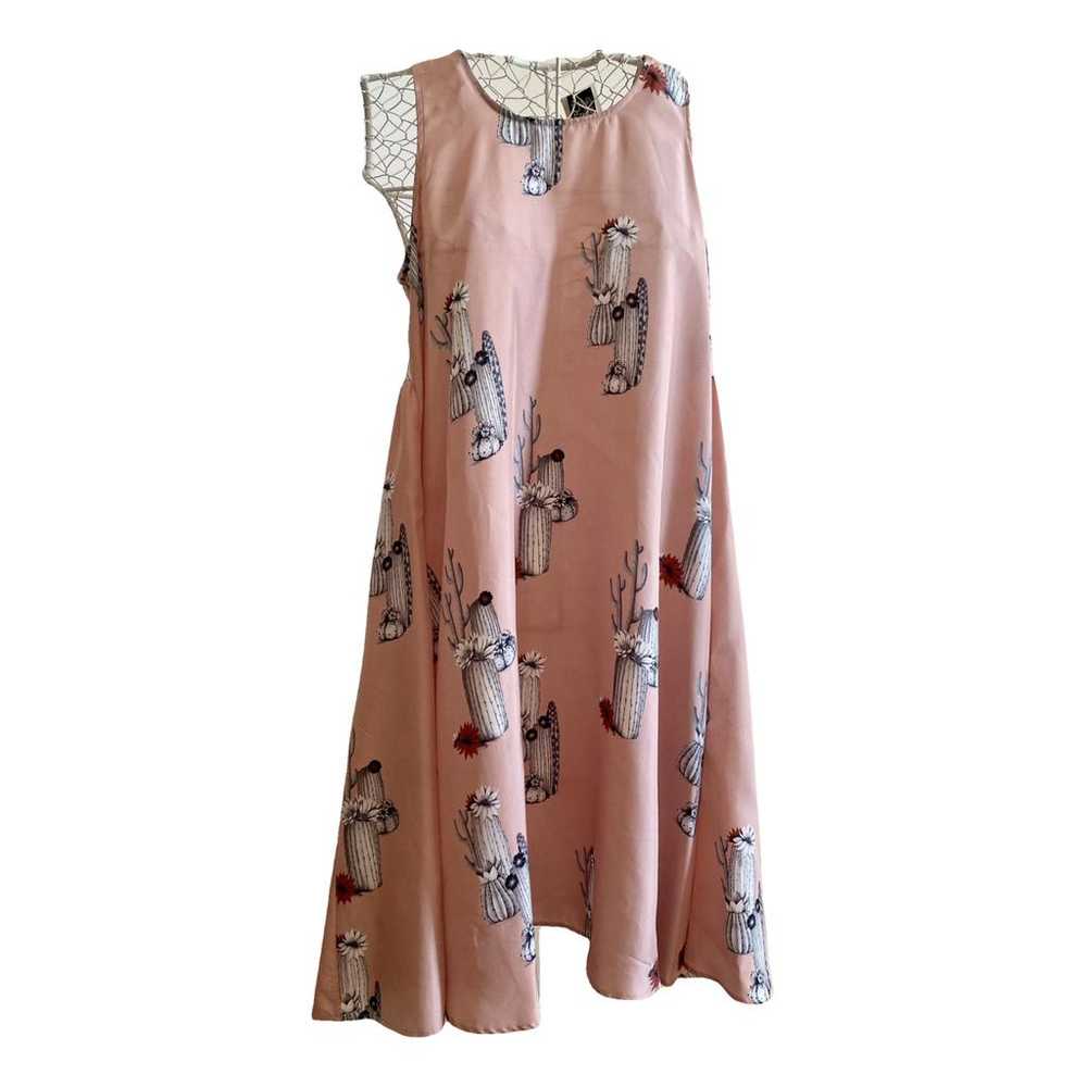 Attic And Barn Silk mid-length dress - image 1