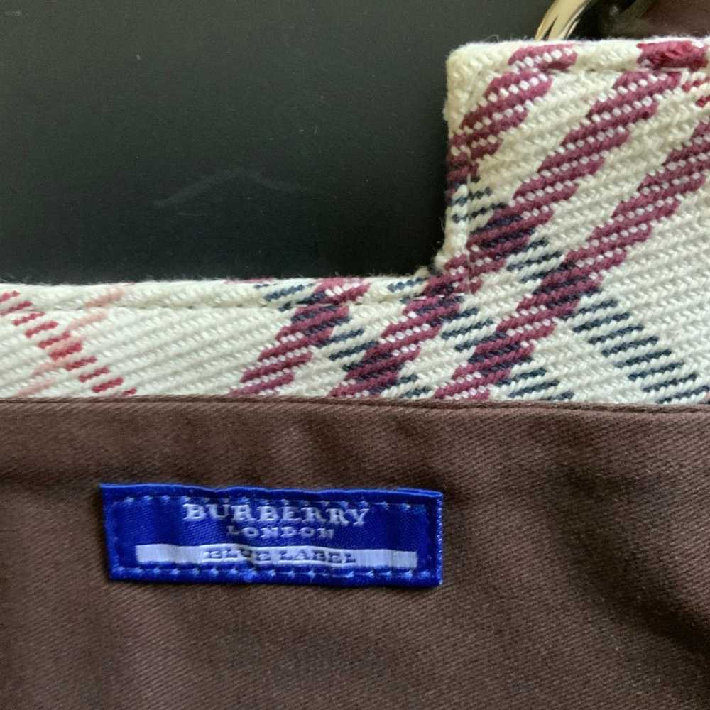 Authentic Burberry Blue Label Tote Bag - image 12