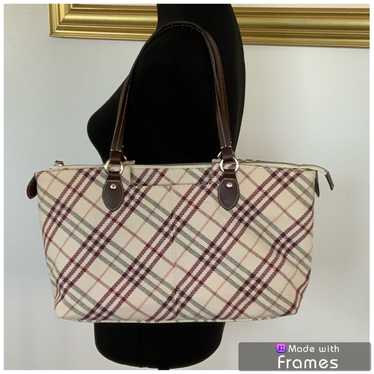 Authentic Burberry Blue Label Tote Bag - image 1