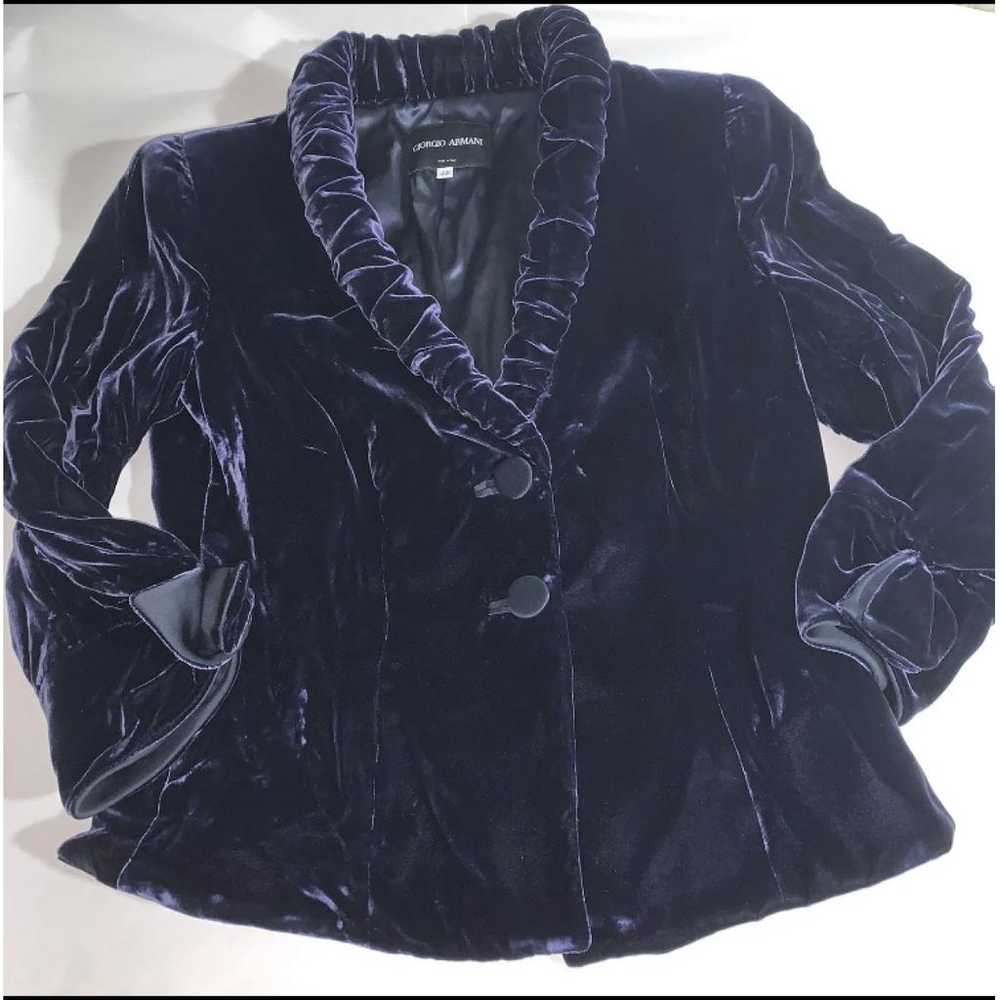 Giorgio Armani Velvet jacket - image 7