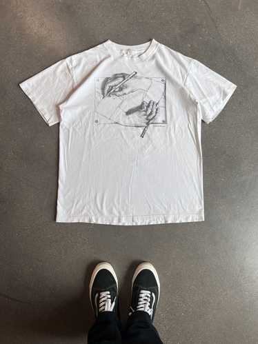 Art × Vintage MC Escher Hands Shirt Size XL Andazi