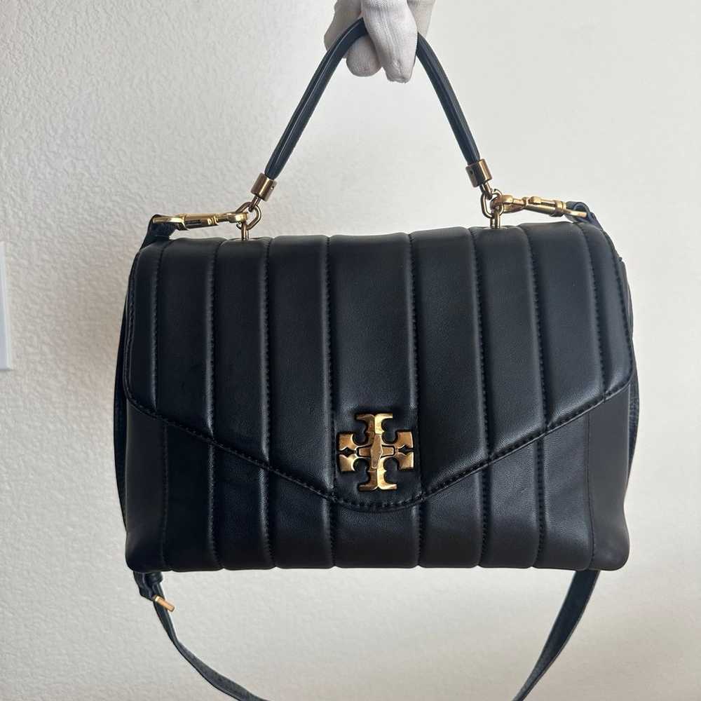 Tory burch kira quilted satchel bag - image 3