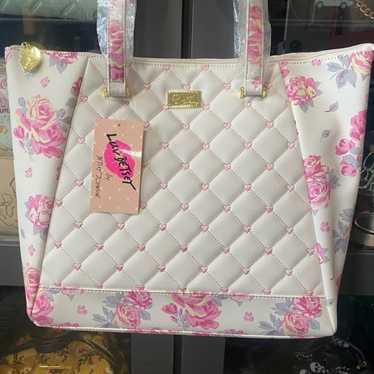 Betsey Johnson Rare Floral Tote