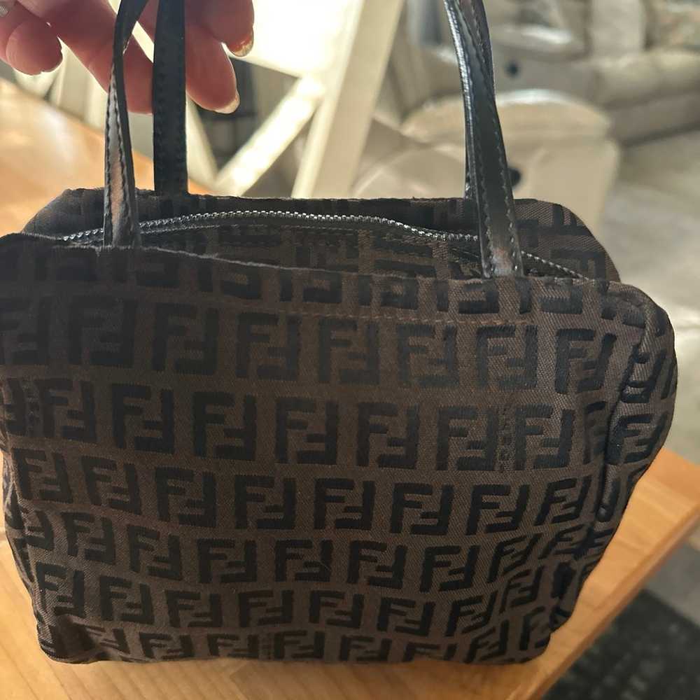 Fendi Monogram Mini Handbag - image 2