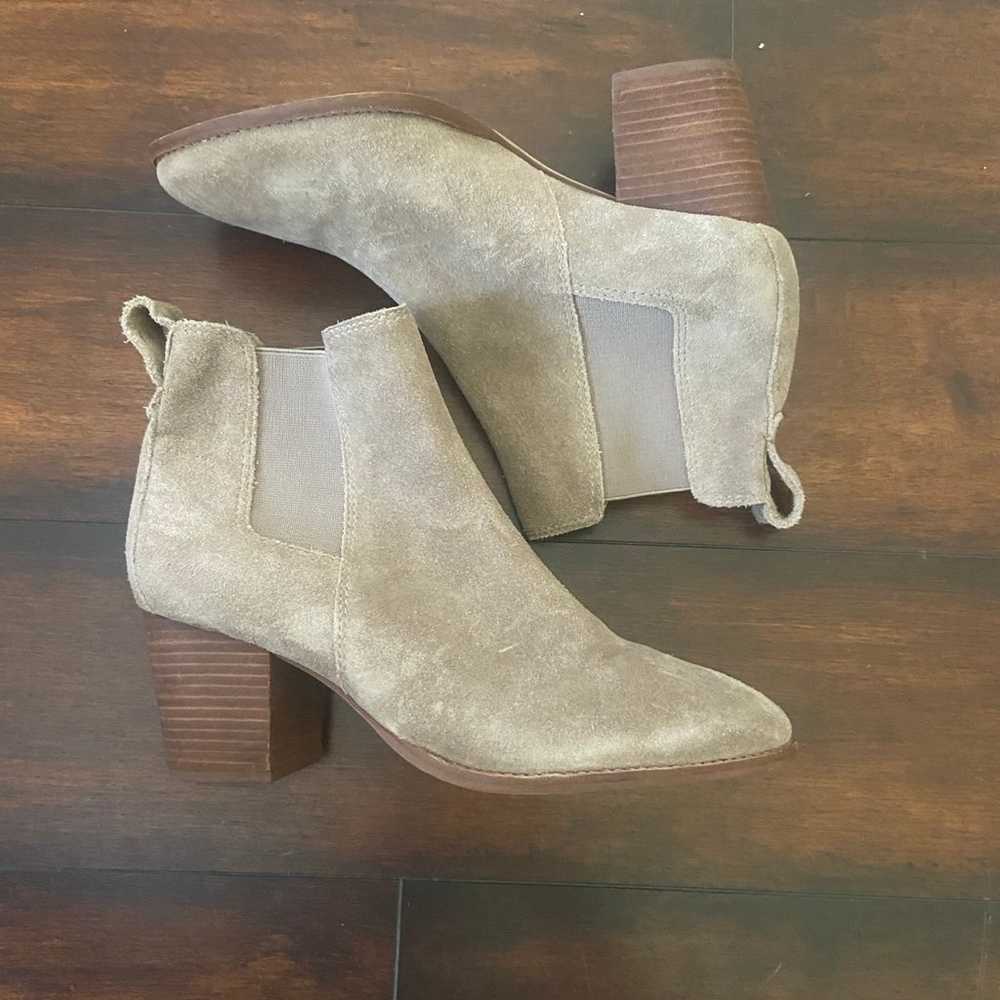 MADEWELL SUEDE LEATHER ANKLE BOOTS BOOTIES - image 1
