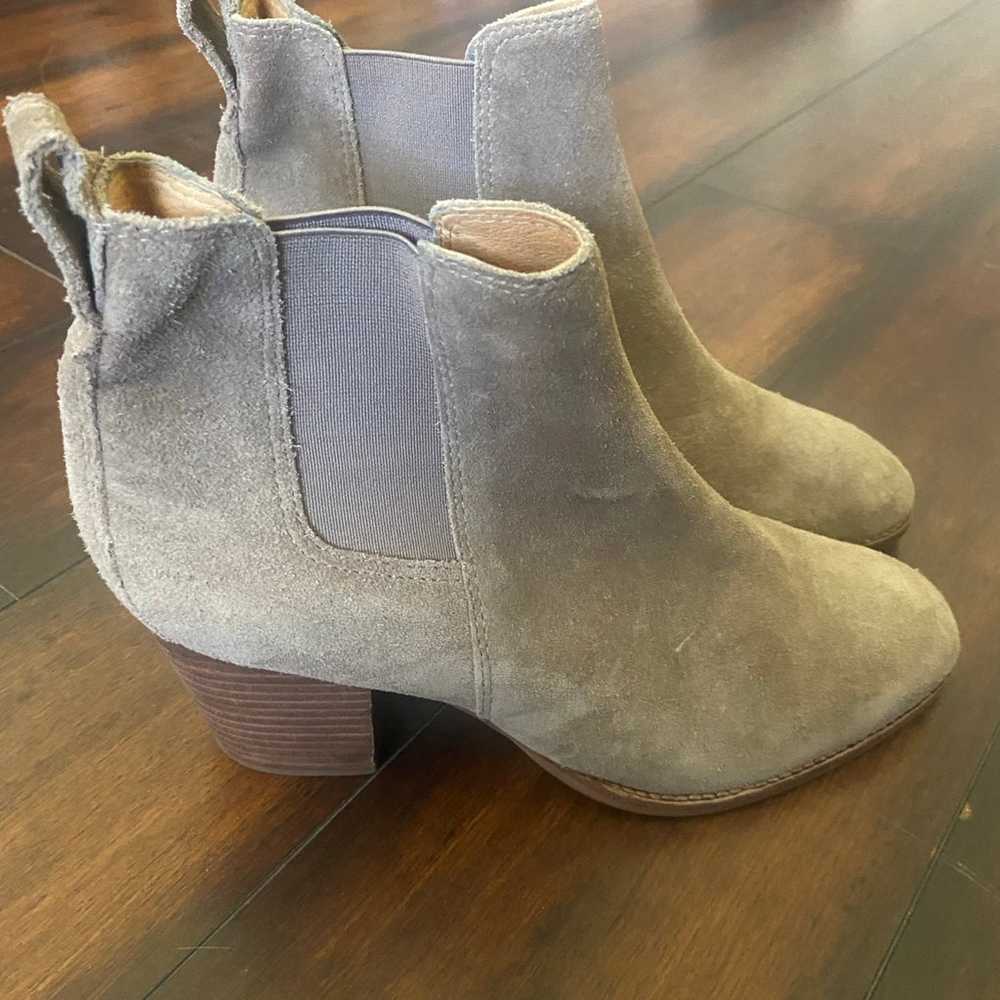 MADEWELL SUEDE LEATHER ANKLE BOOTS BOOTIES - image 5