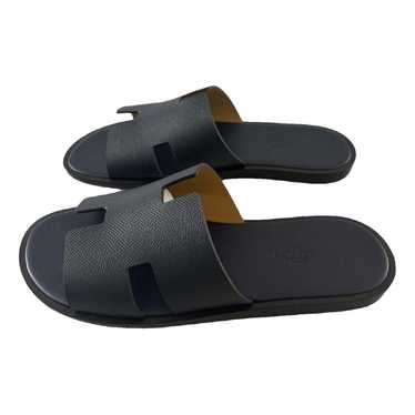 Hermès Izmir leather sandals - image 1