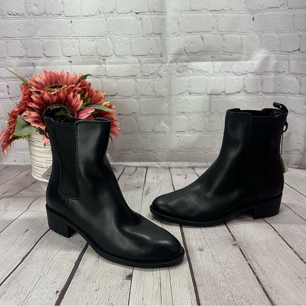 cole haan grand waterproof black ankle boots size… - image 1
