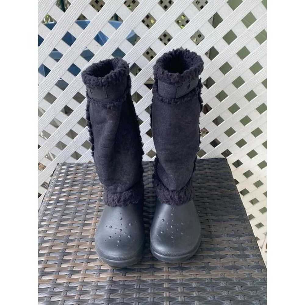 Crocs boots women’s size 7 - image 2
