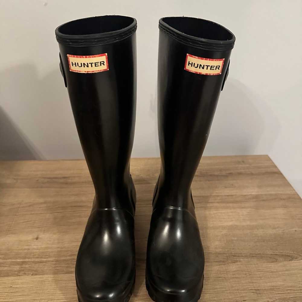 Hunter rain boots - image 1
