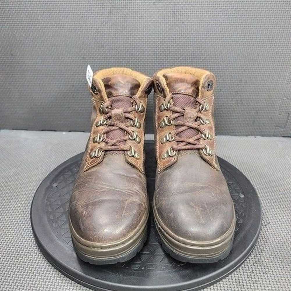 Timberland Leather Hiking Boots Womens Sz 8.5 Bro… - image 2