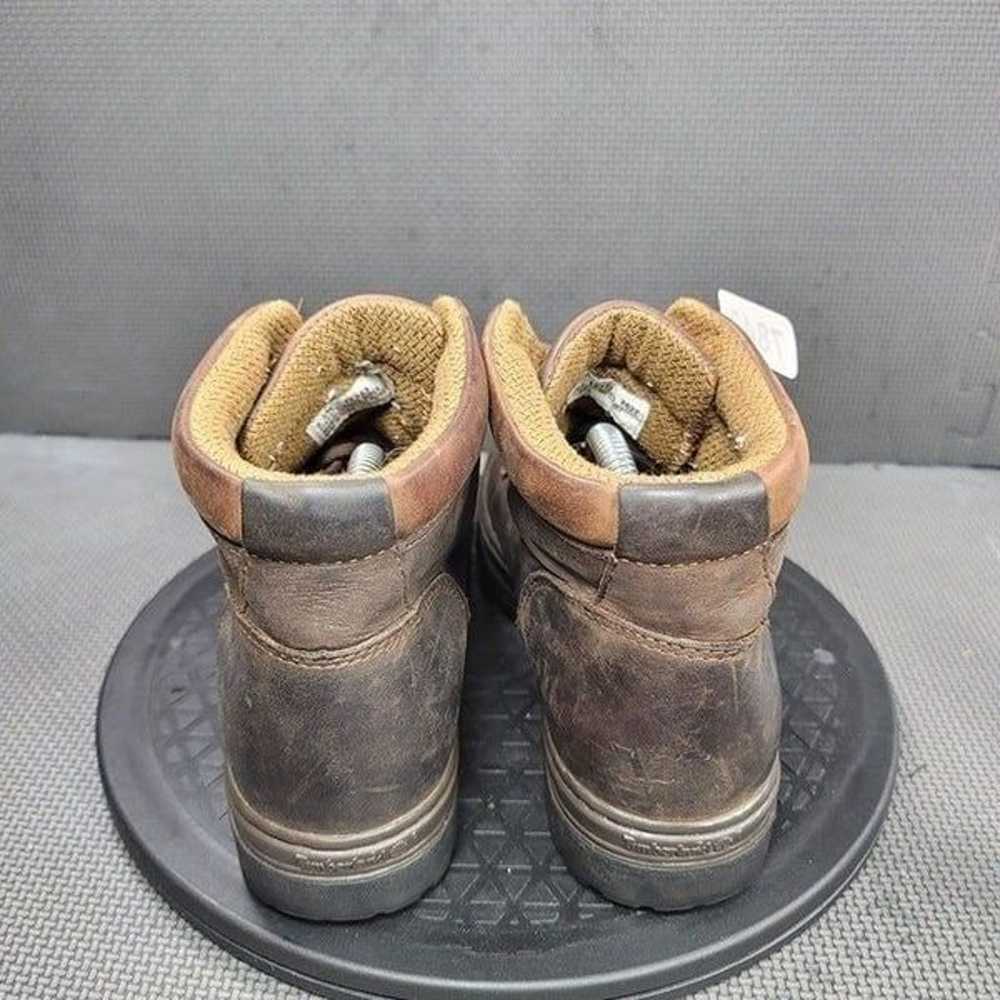 Timberland Leather Hiking Boots Womens Sz 8.5 Bro… - image 4