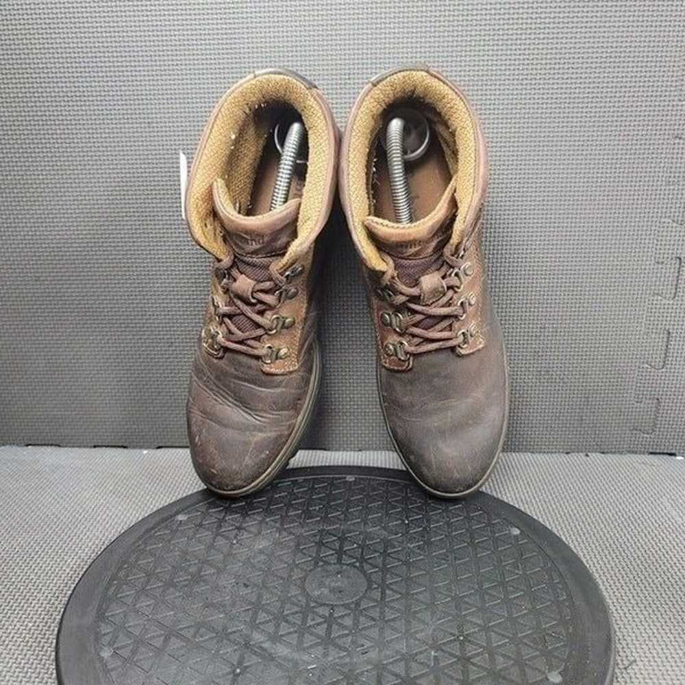 Timberland Leather Hiking Boots Womens Sz 8.5 Bro… - image 6