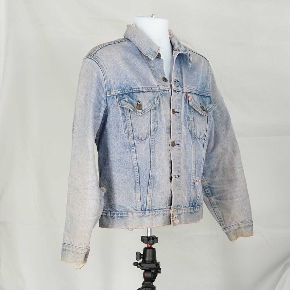 Levi's Levi Authentic Vintage Denim Trucker Jacke… - image 10