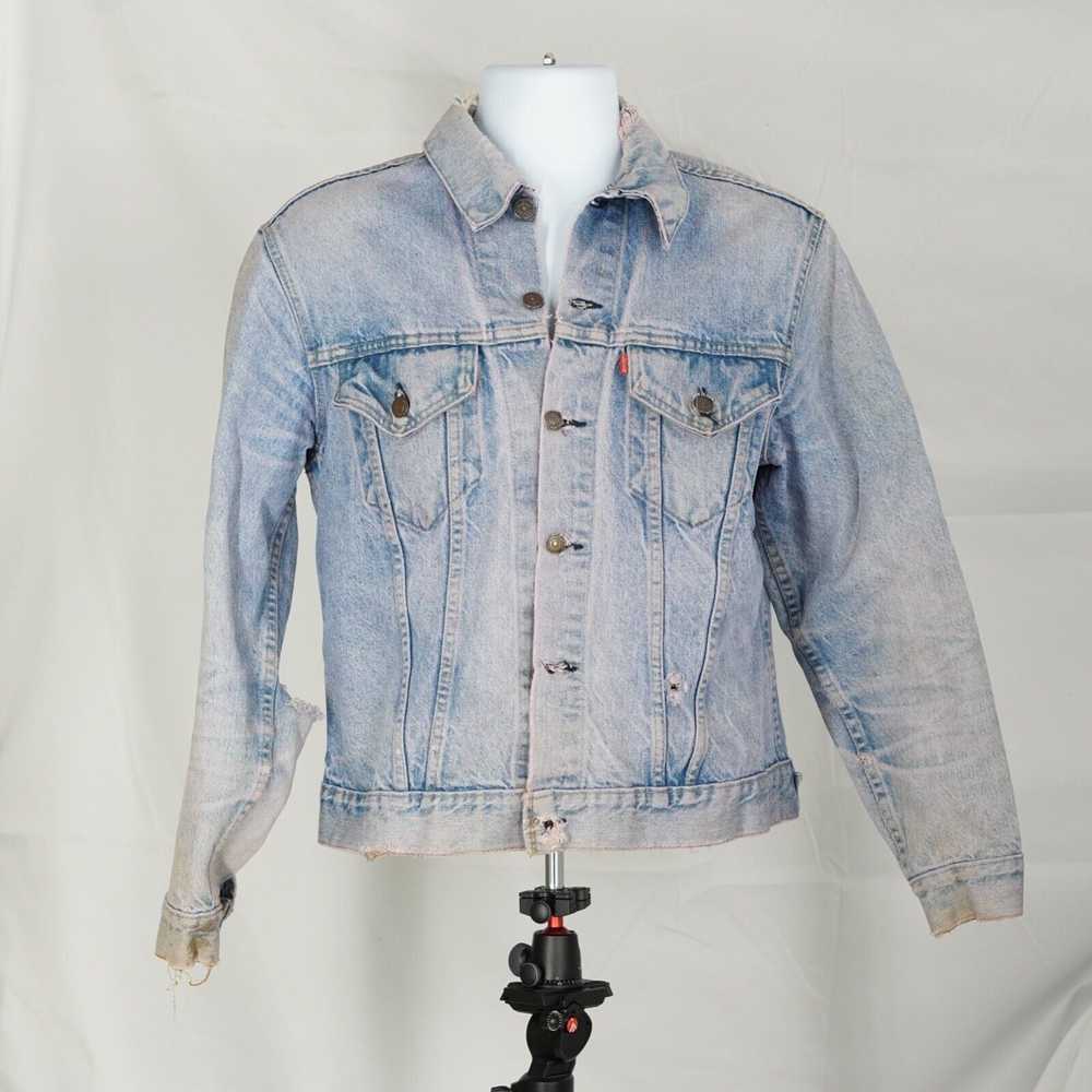 Levi's Levi Authentic Vintage Denim Trucker Jacke… - image 11