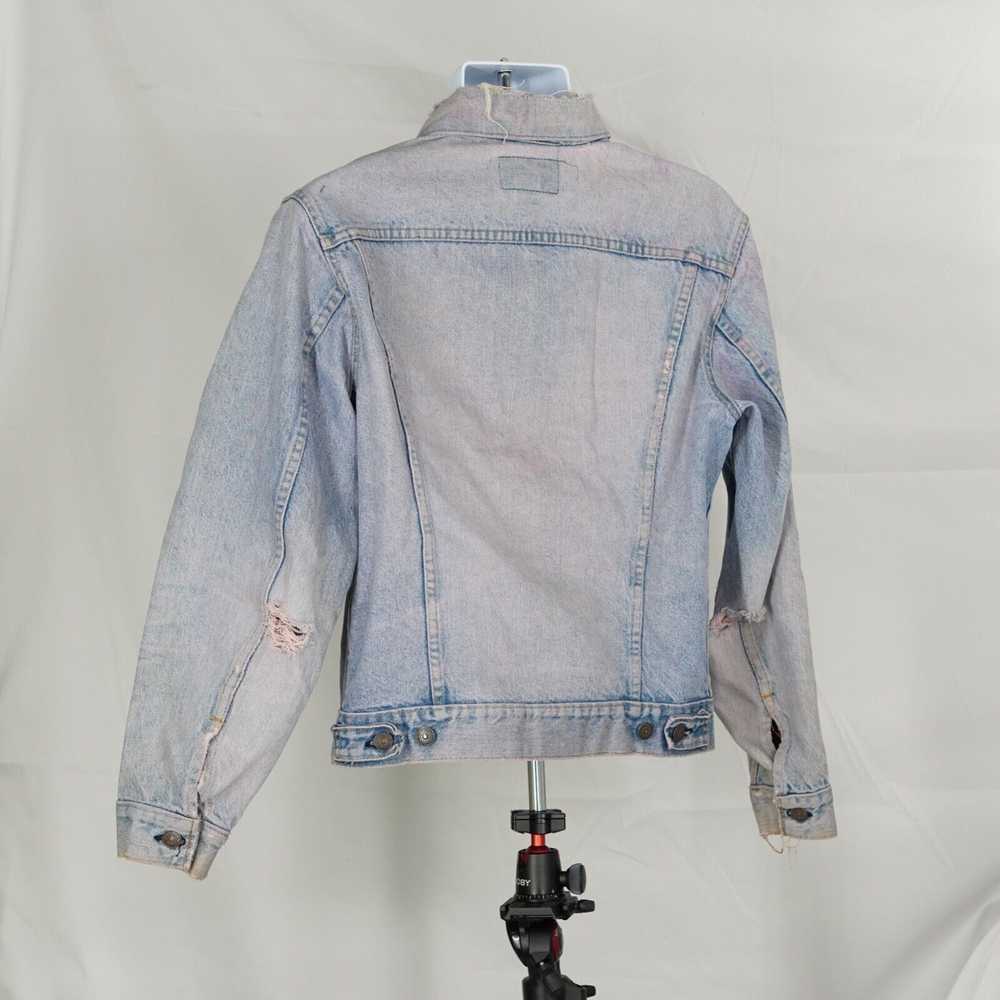 Levi's Levi Authentic Vintage Denim Trucker Jacke… - image 5