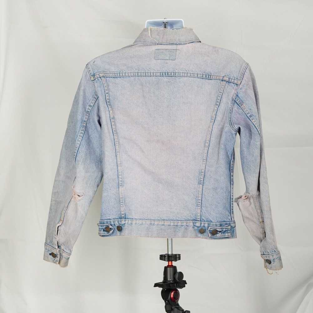 Levi's Levi Authentic Vintage Denim Trucker Jacke… - image 6