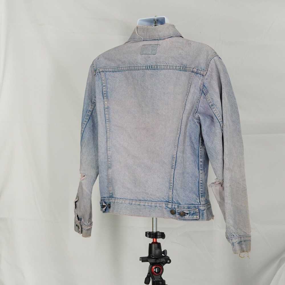 Levi's Levi Authentic Vintage Denim Trucker Jacke… - image 7