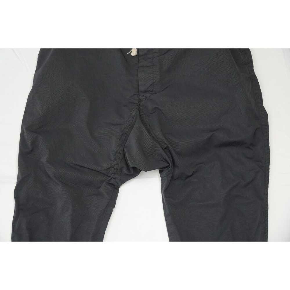 Rick Owens DRKSHDW Black Lounge Pants Elastic Dra… - image 3