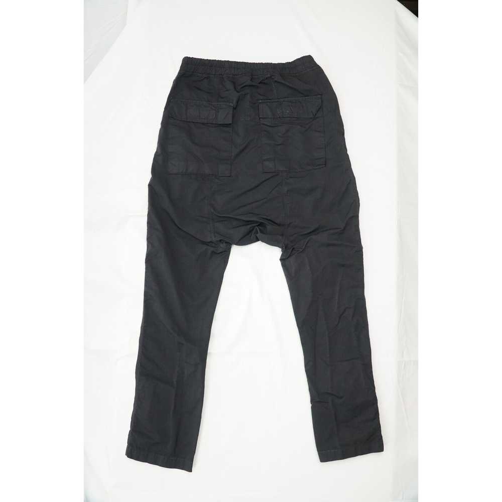 Rick Owens DRKSHDW Black Lounge Pants Elastic Dra… - image 6