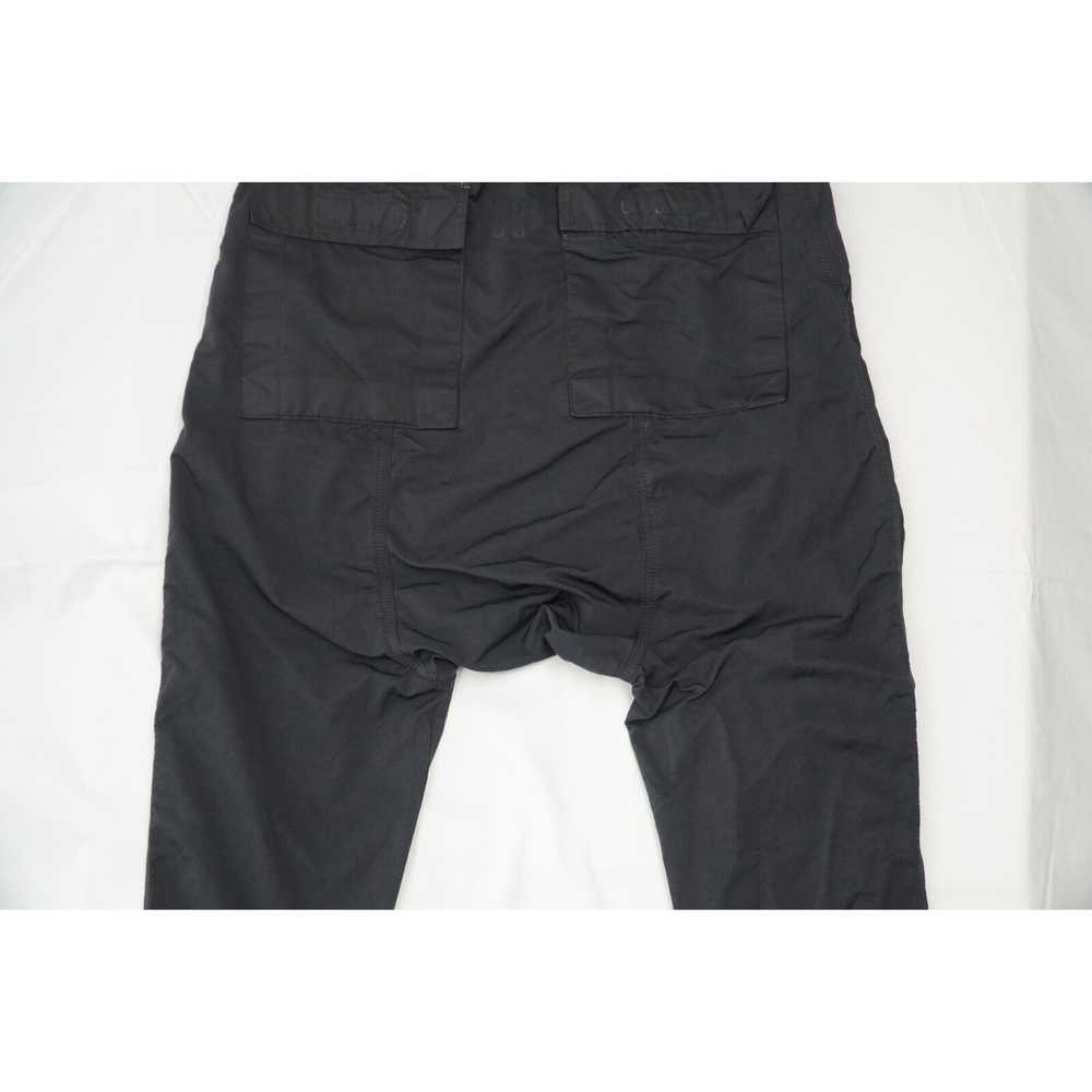 Rick Owens DRKSHDW Black Lounge Pants Elastic Dra… - image 8