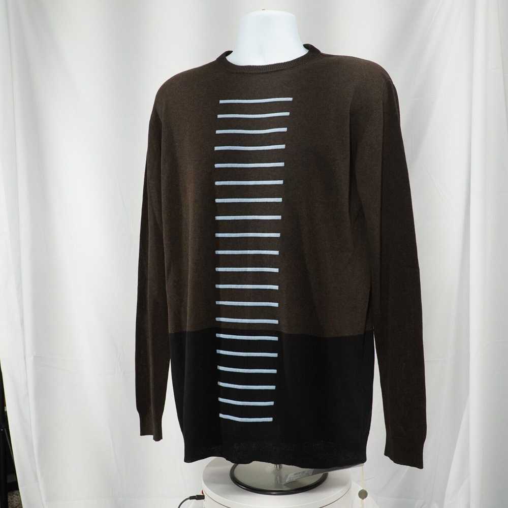 Rick Owens SS20 Tecuatl ColorBlock Sweater Stripe… - image 1