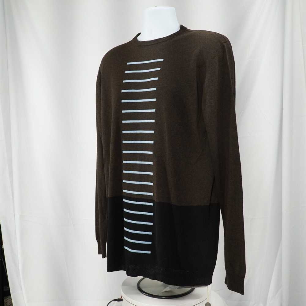 Rick Owens SS20 Tecuatl ColorBlock Sweater Stripe… - image 5