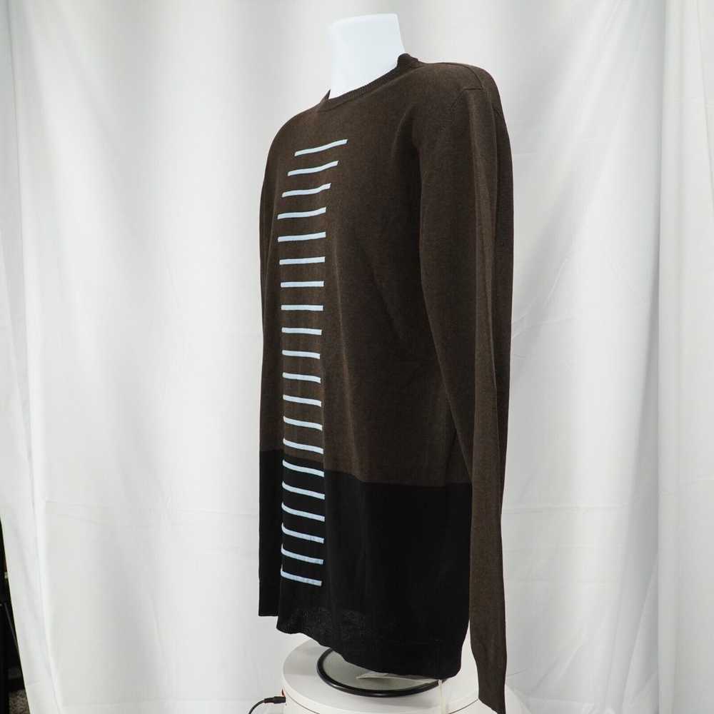 Rick Owens SS20 Tecuatl ColorBlock Sweater Stripe… - image 6